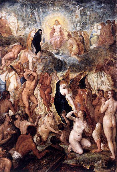 Hieronymus Francken The Last Judgment oil painting image